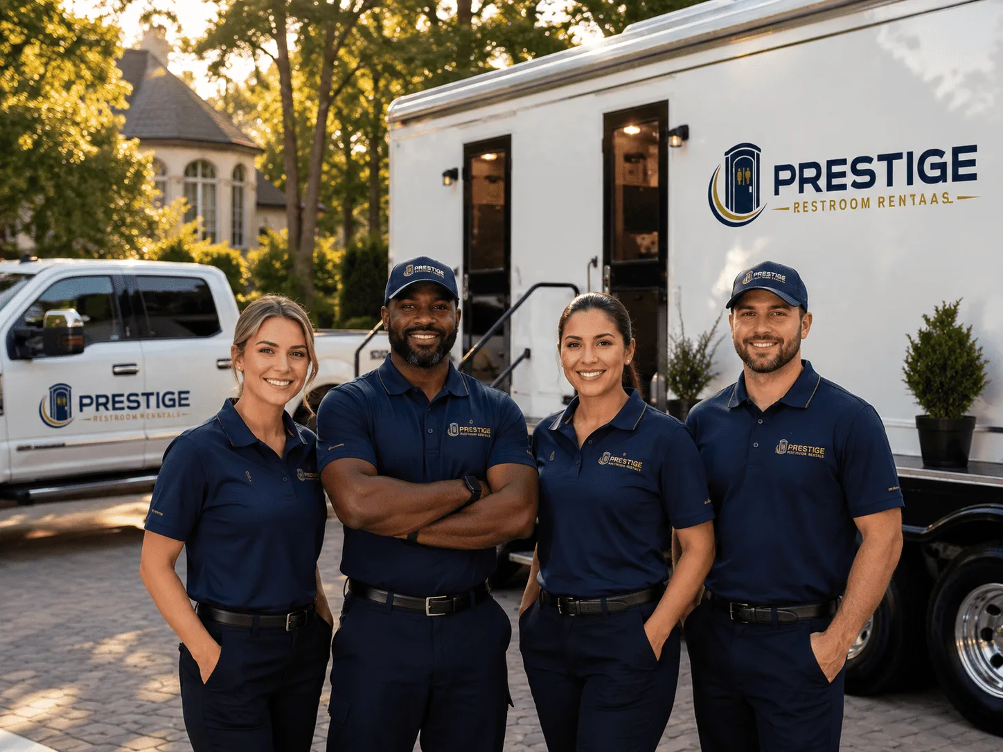 Trusted Luxury Portable Restrooms company in Benson, IL